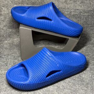 Crocs Recovery Slides - Mens Sz 8 / Womens Sz 10 - Blue Mellow Tide Sandals